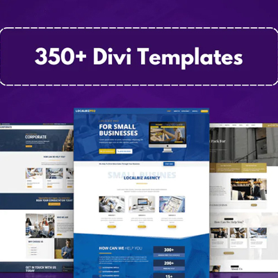 Gói 350+ Divi Templates