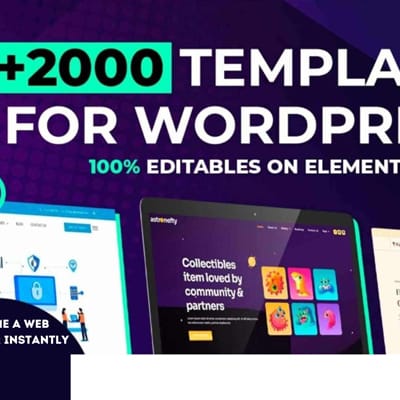 Gói 2000+ Wordpress Templates