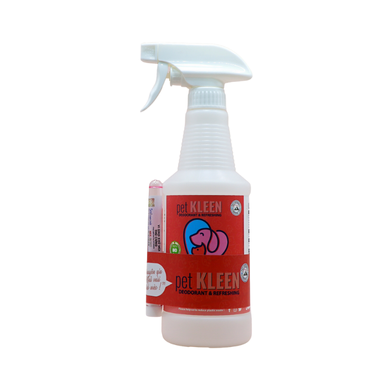 Bộ vi sinh khử mùi thú cưng Pet Kleen (1 chai 500ml + 1 ống 5ml)