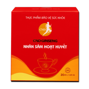 Sâm CND Ginseng Hoạt Huyết – Hỗ trợ tuần hoàn não, giảm đau đầu, chóng mặt (kèm túi)