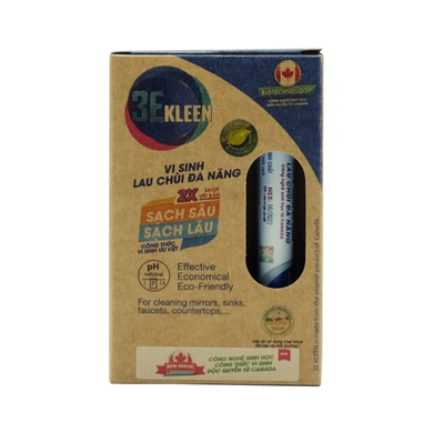 Hộp vi sinh lau chùi đa năng 3E Kleen (03 ống 5ml)