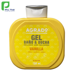 Sữa tắm Agrado hương Vanilla (Chai 750ml)