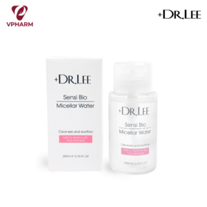 Nước tẩy trang Sensio Bio Micellar Water +Dr Lee làm sạch & cấp ẩm da 200ml