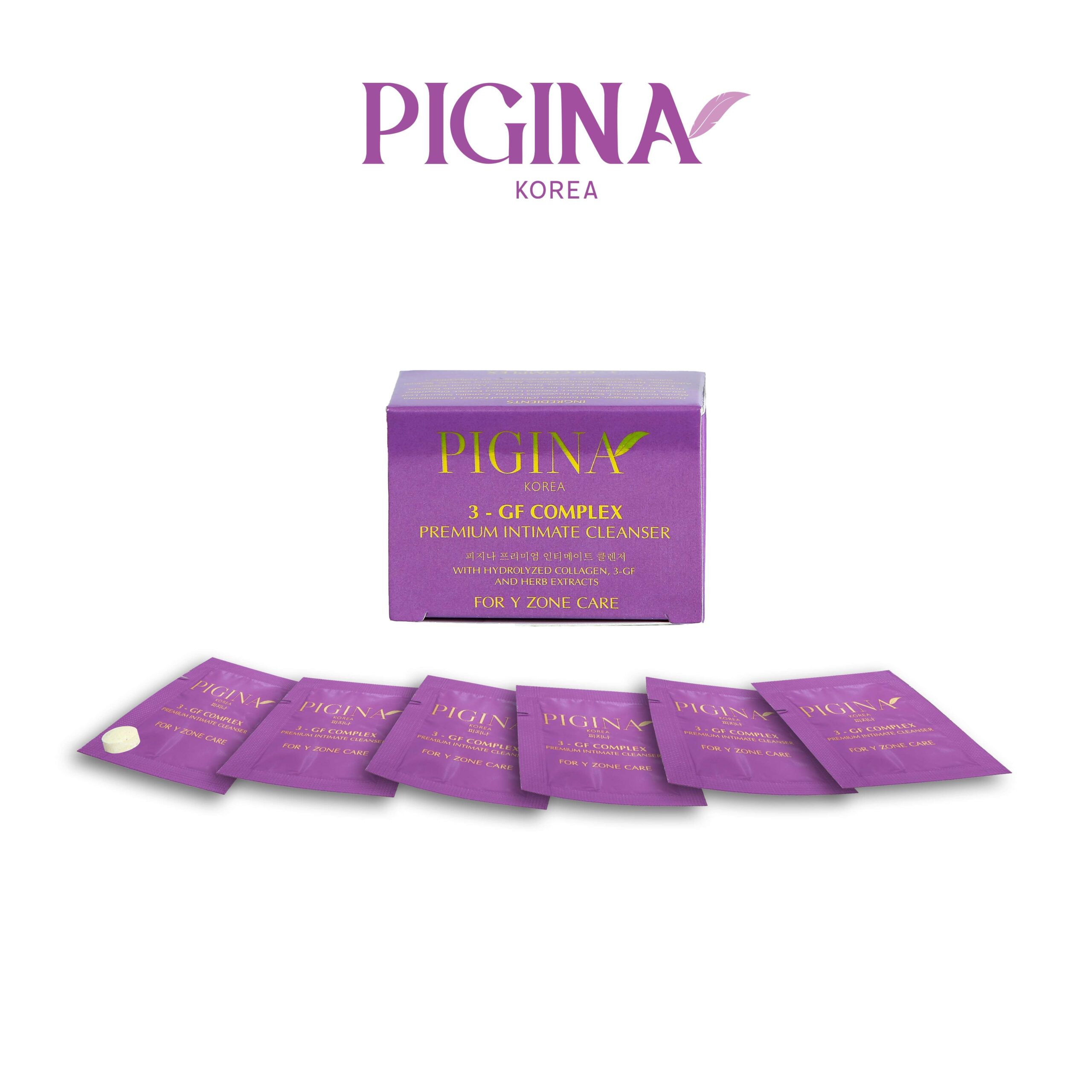 Vệ sinh phụ nữ cao cấp Pigina (6 gói) – Pigina Premium Intimate Cleanser