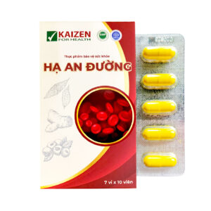 Viên uống Hạ An Đường giúp hạ đường huyết, hỗ trợ chuyển hóa đường (70 viên)