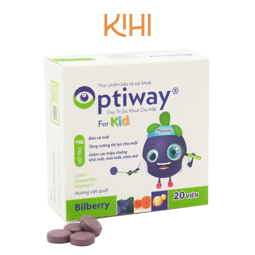 Thực phẩm bảo vệ sức khoẻ OPTIWAY FOR KID (20 viên)