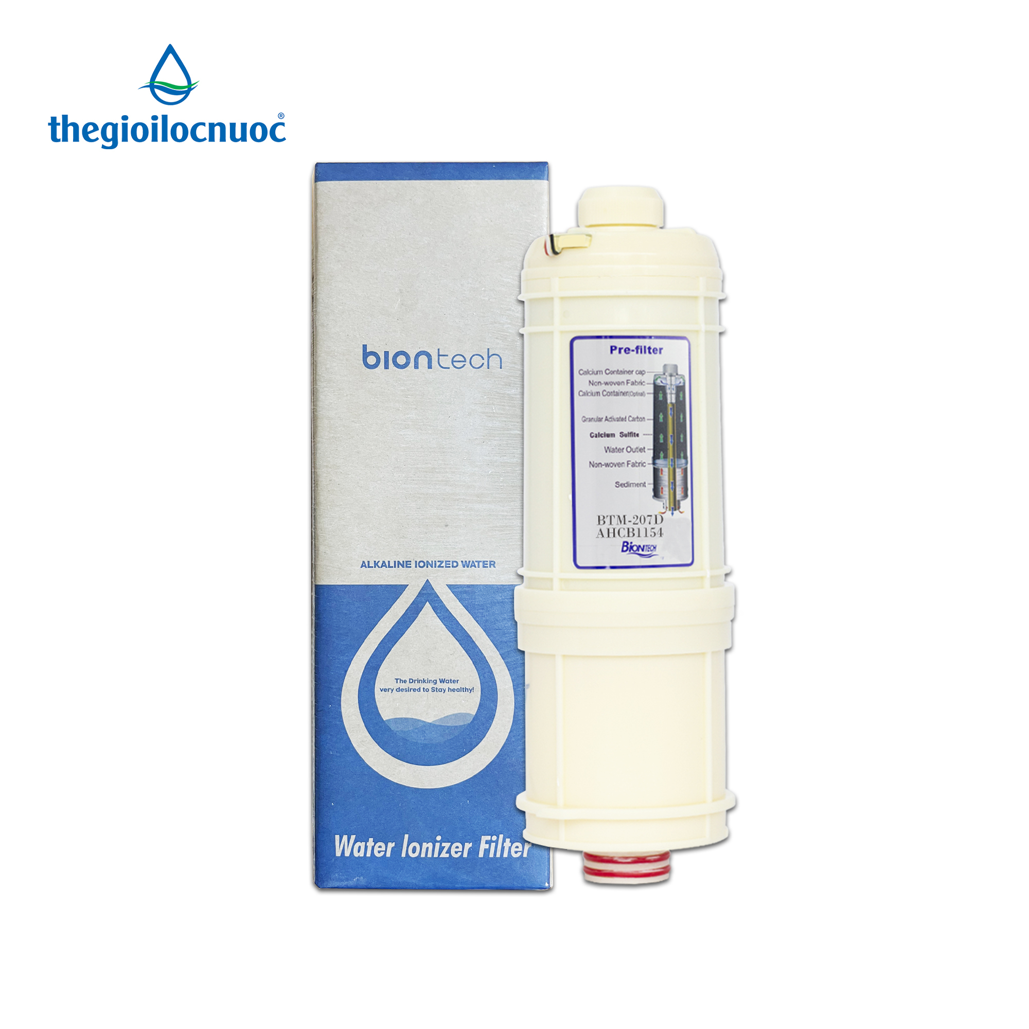 Lõi lọc UF máy BTM-207D/303D, model: F-BF108-UF