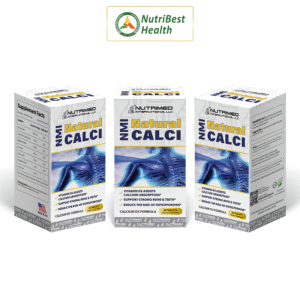 Viên uống hỗ trợ xương răng chắc khỏe, giảm nguy cơ loãng xương NMI - NATURAL CALCI 60v