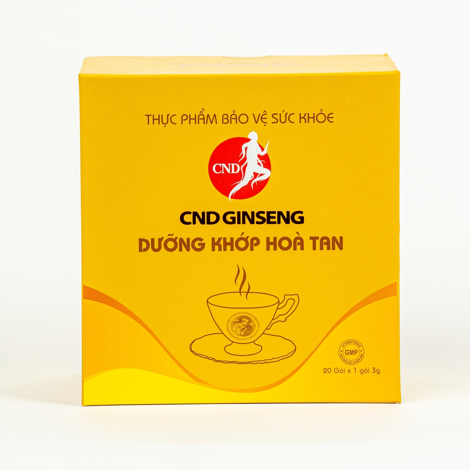 Sâm CND Ginseng Dưỡng Khớp Hòa Tan hỗ trợ giảm đau, khô khớp do viêm và thoái hóa (kèm túi)