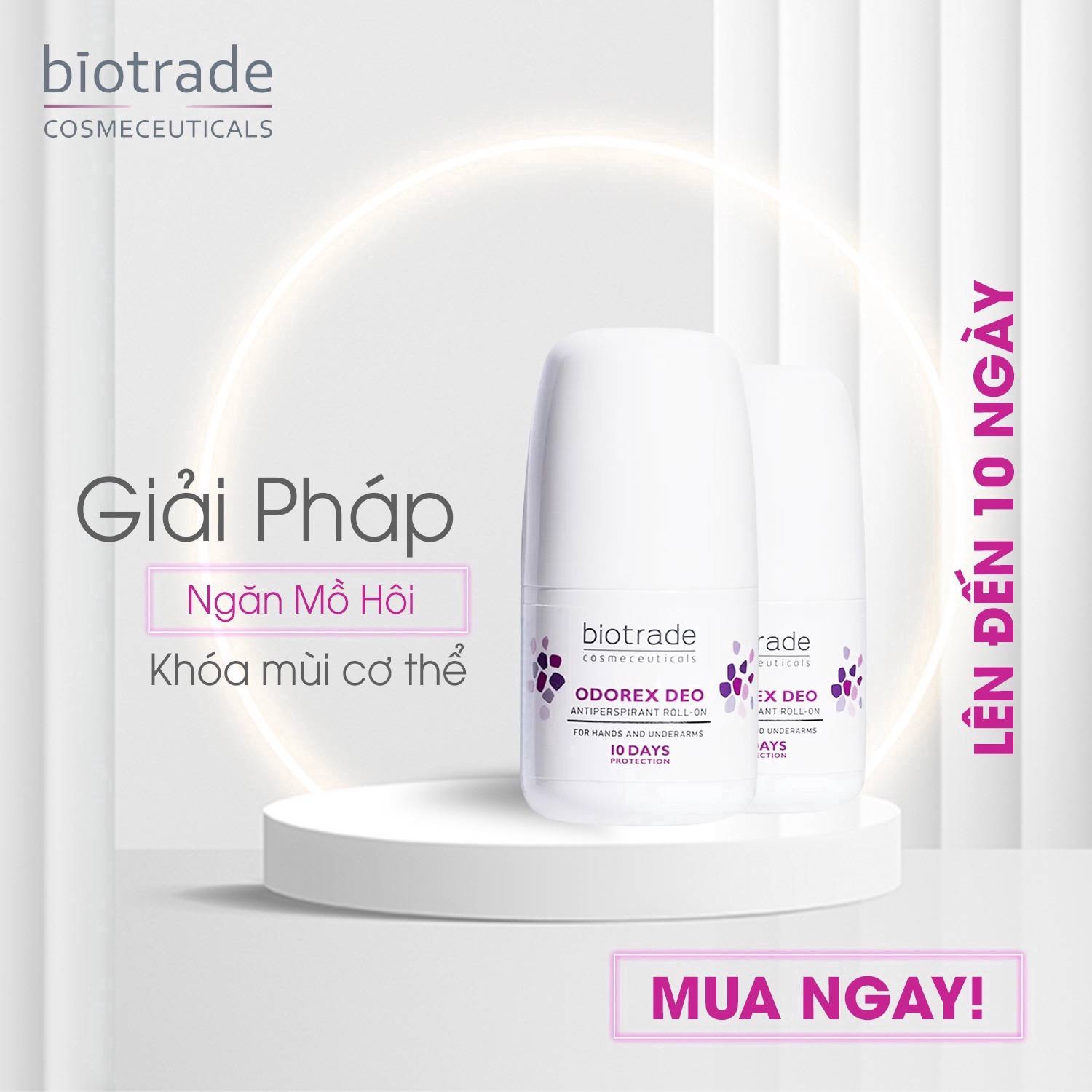 Lăn khử mùi Odorex Deo antiperspirant roll-on 40ml