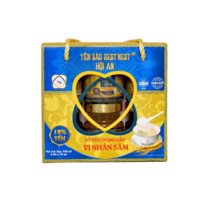 Hộp 6 hũ Tổ yến chưng sẵn BESTNEST HỘI AN 18% Hương Sâm
