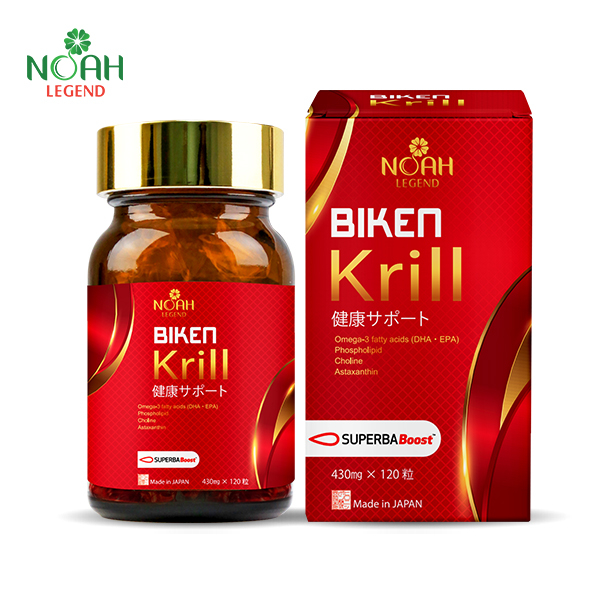 Thực phẩm bảo vệ sức khỏe BIKEN KRILL (Bổ sung Omega-3 nhuyễn thể)