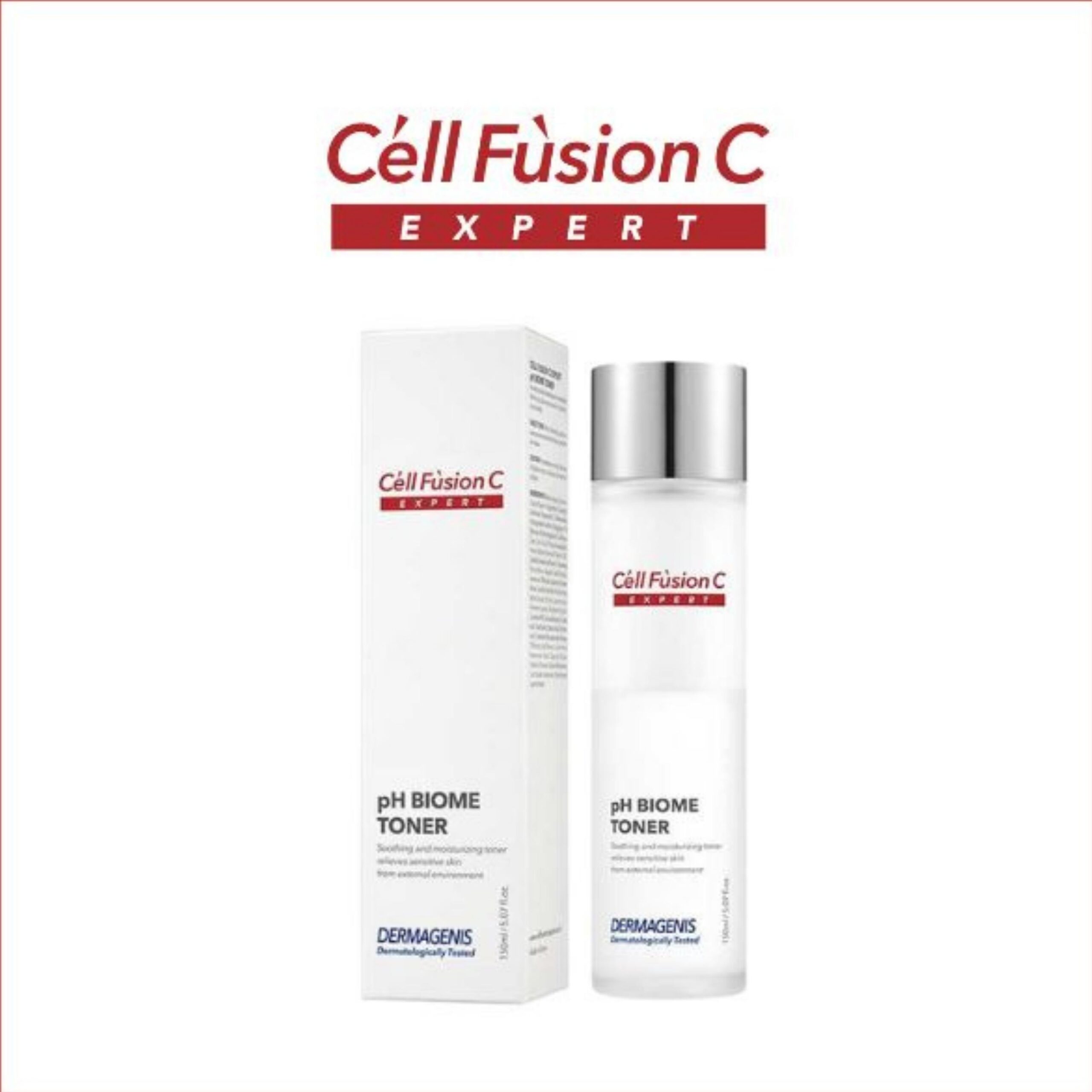 Toner Cấp Ẩm, Tăng Cường Hàng Rào Bảo Vệ Da 150ml - Cell Fusion C Expert Dermagenis pH Biome Toner