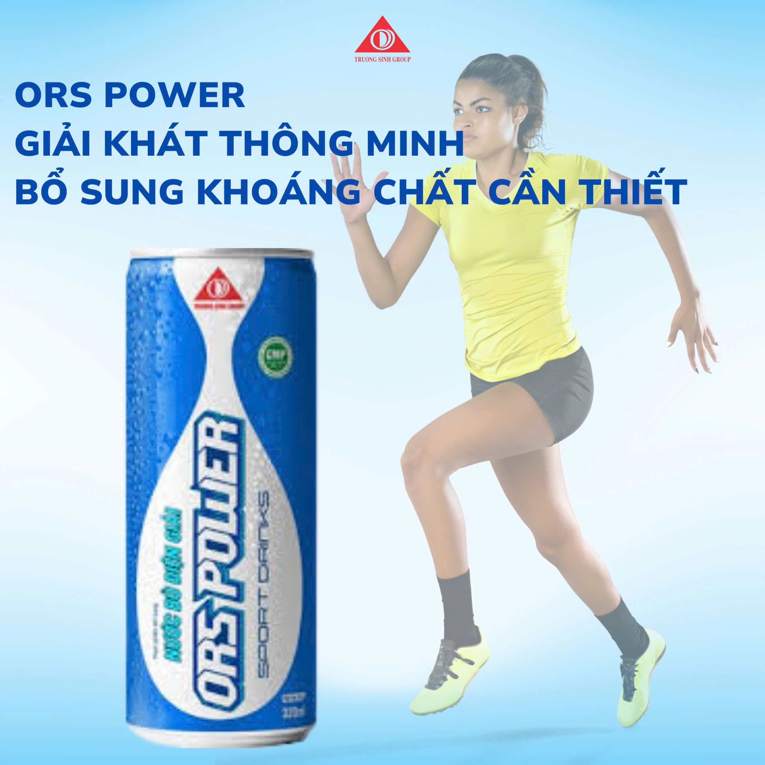 Nước bù điện giải ORS POWER (thùng 24 lon)