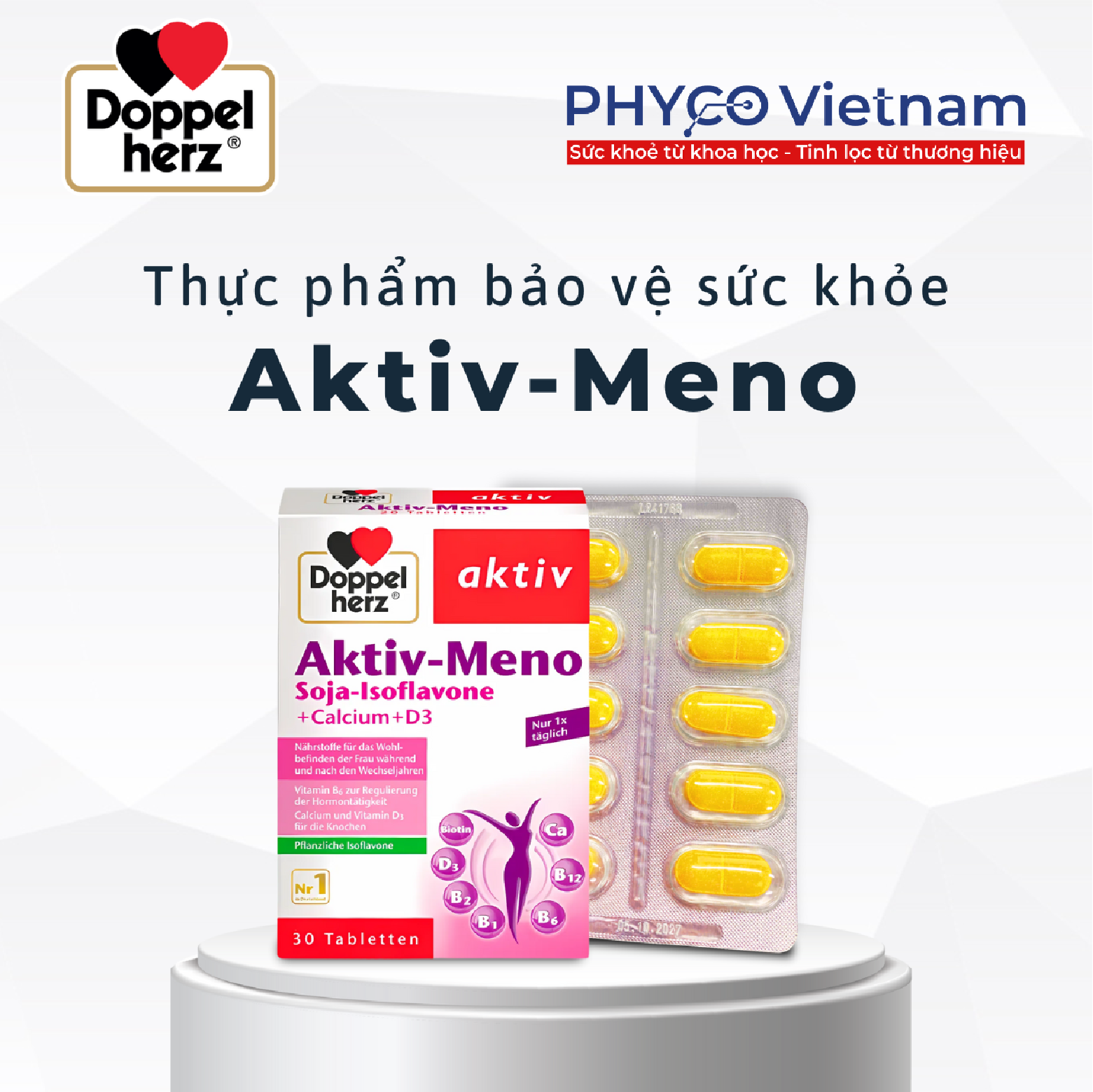TPBVSK Aktiv-Meno cải thiện cân bằng nội tiết tố nữ