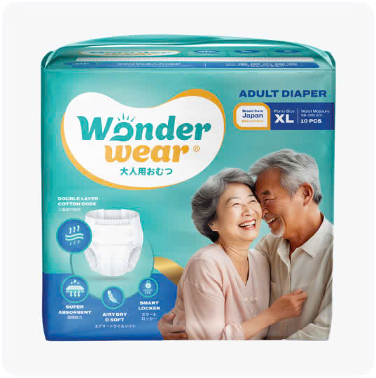 Tã người lớn WONDER WEAR size XL (10 miếng)