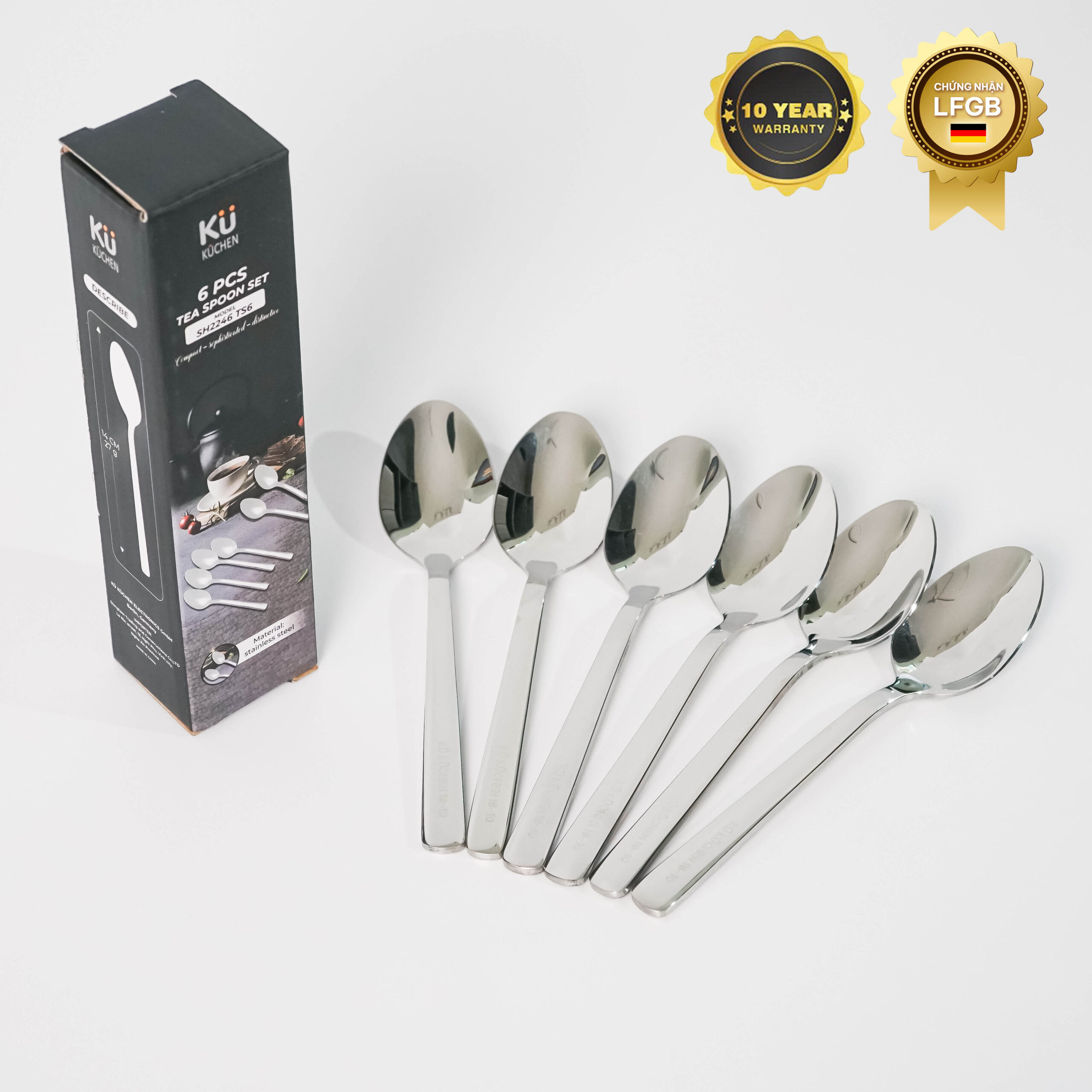 Bộ 6 thìa uống trà Tea Spoon SH2246 TS6