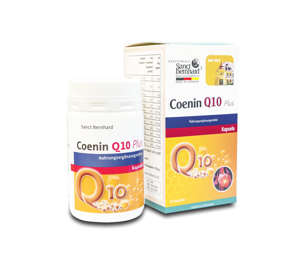 Viên uống Coenin Q10 Plus - KAPSELN hỗ trợ tim mạch (hộp 30 viên)