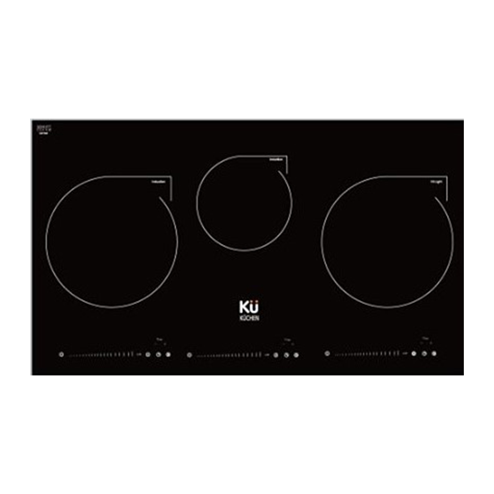 Bếp điện từ 3 ngăn KUCHEN KU MI918