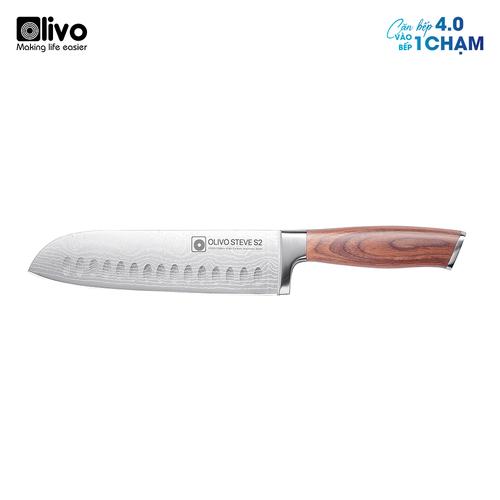 Dao thép carbon OLIVO Steve S2