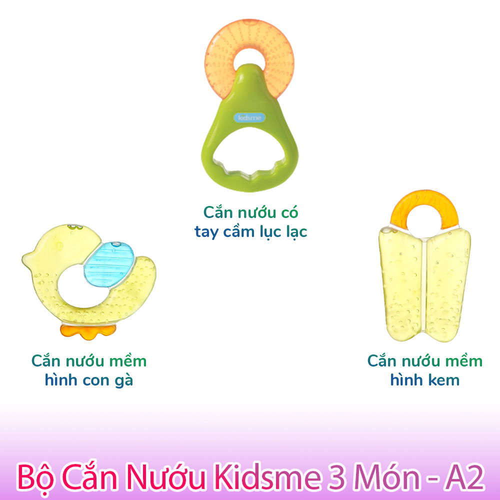 Set Cắn nướu KIDSME 3 món A2