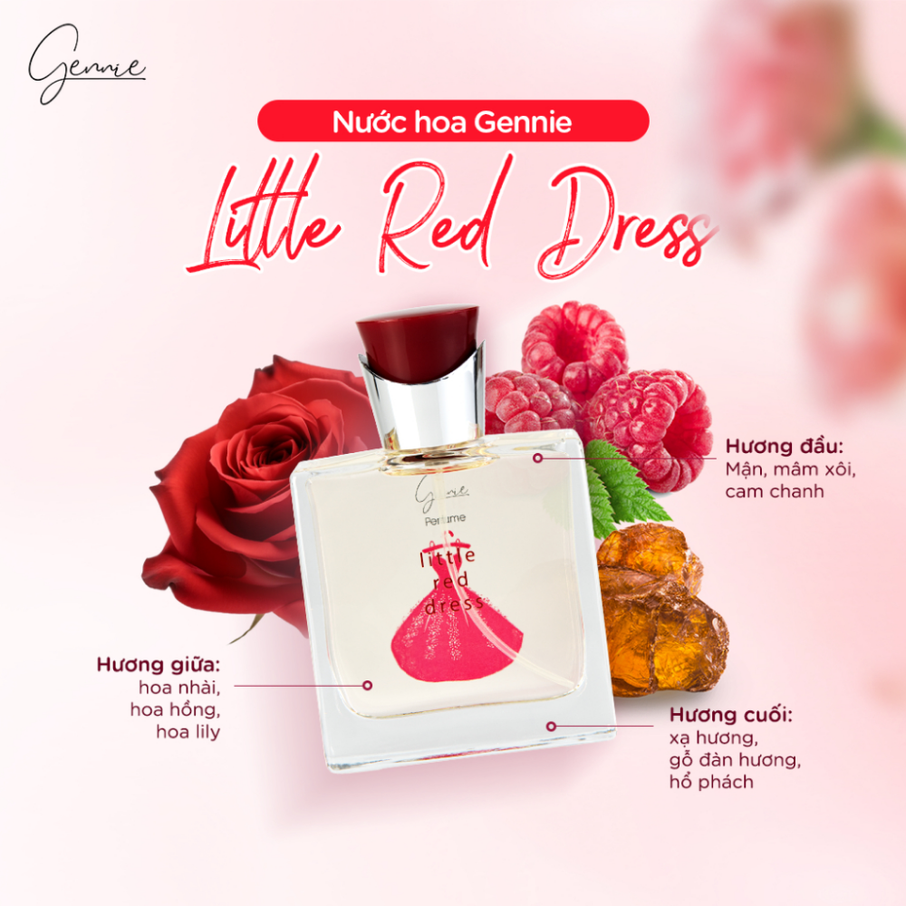 Nước hoa Gennie - Little Red Dress - 50ml