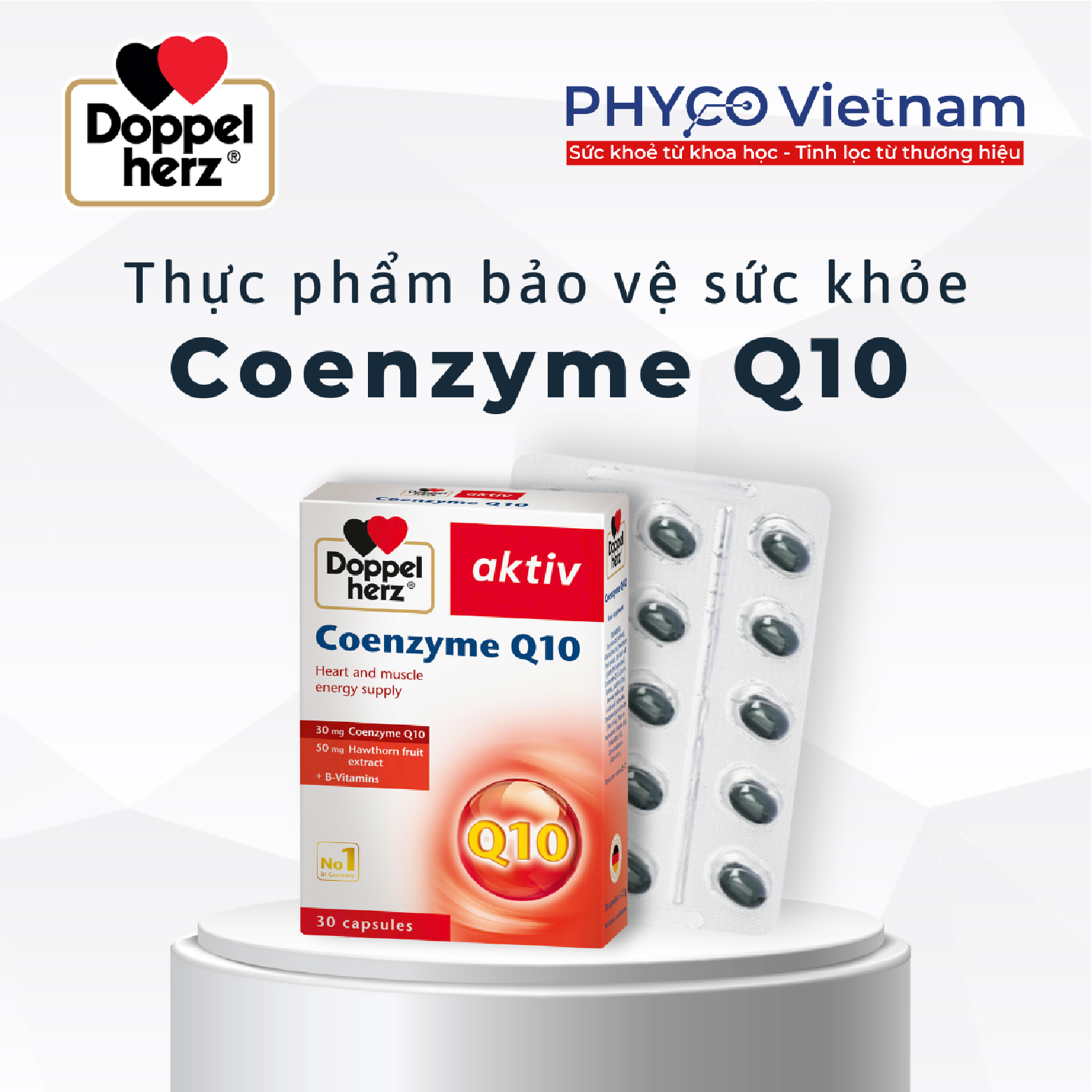 TPBVSK Coenzyme Q10 hỗ trợ sức khỏe tim mạch