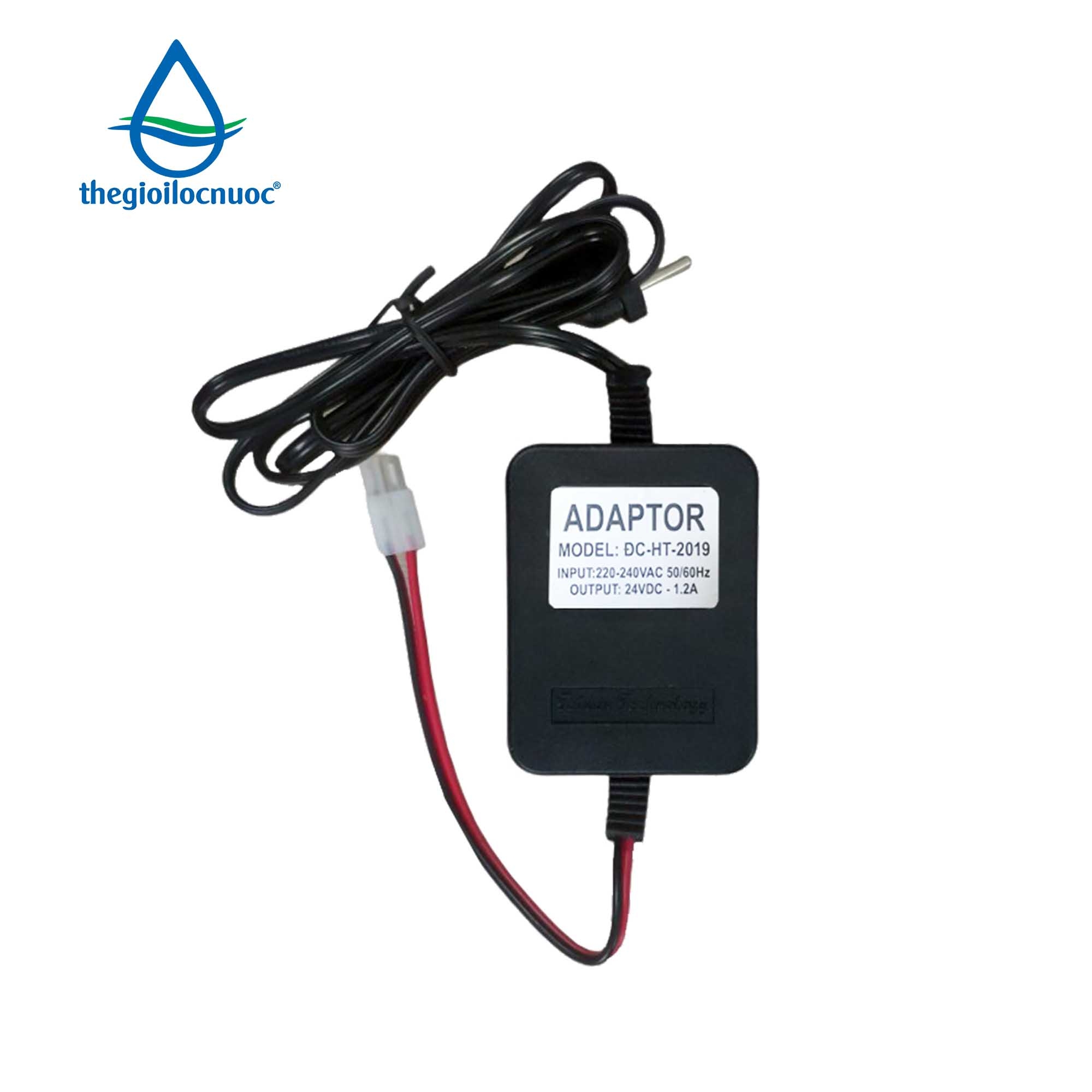 Bộ đổi nguồn dùng cho máy lọc nước gia đình, điện áp 220V/24VDC/1.2A