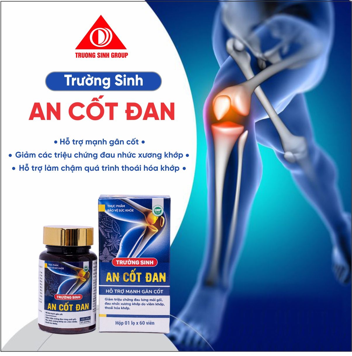 TPBVSK Trường Sinh an cốt đan Hộp 60v