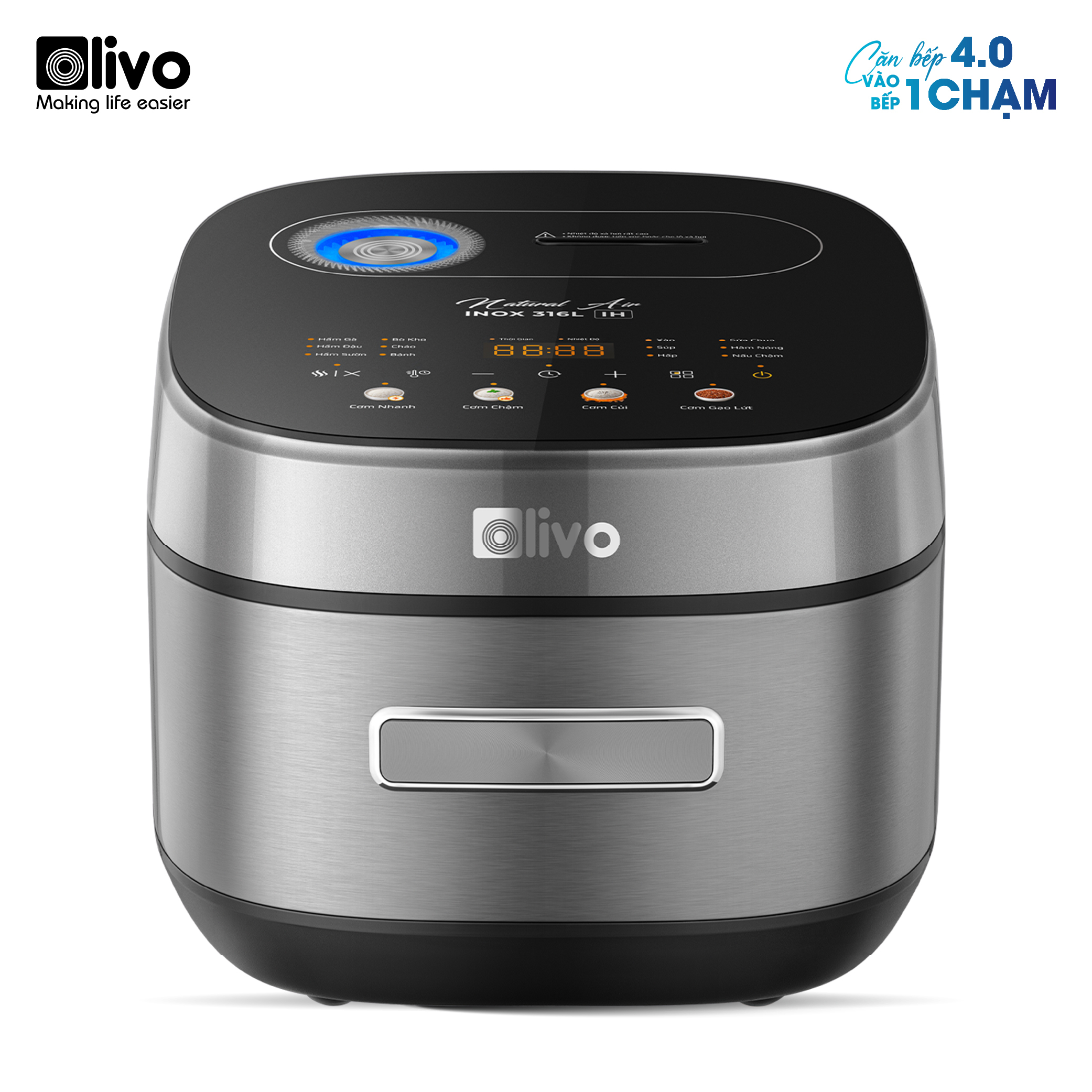 Nồi cơm cao tần OLIVO RC900IH