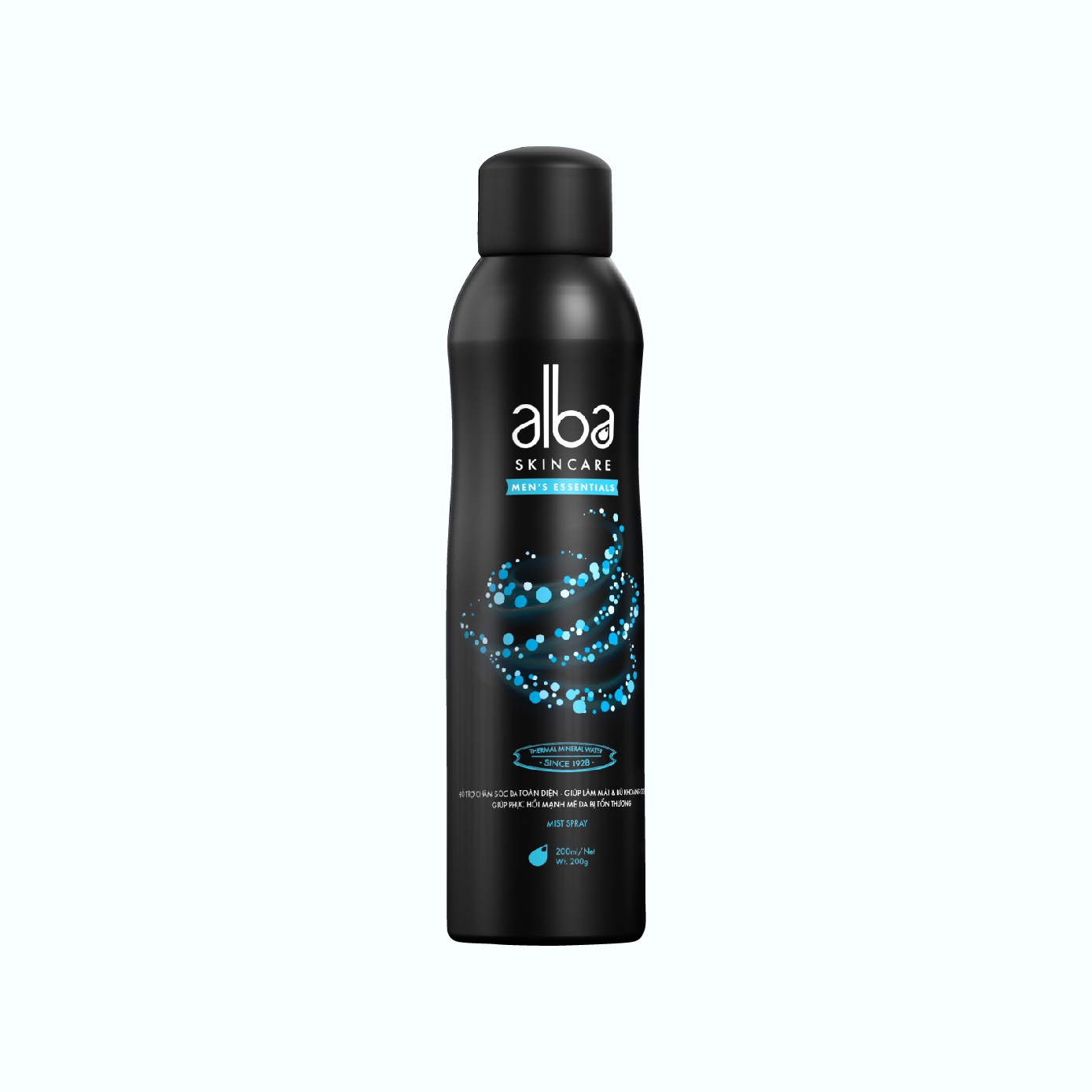 Xịt khoáng chăm sóc da cho nam ALBA 200ml