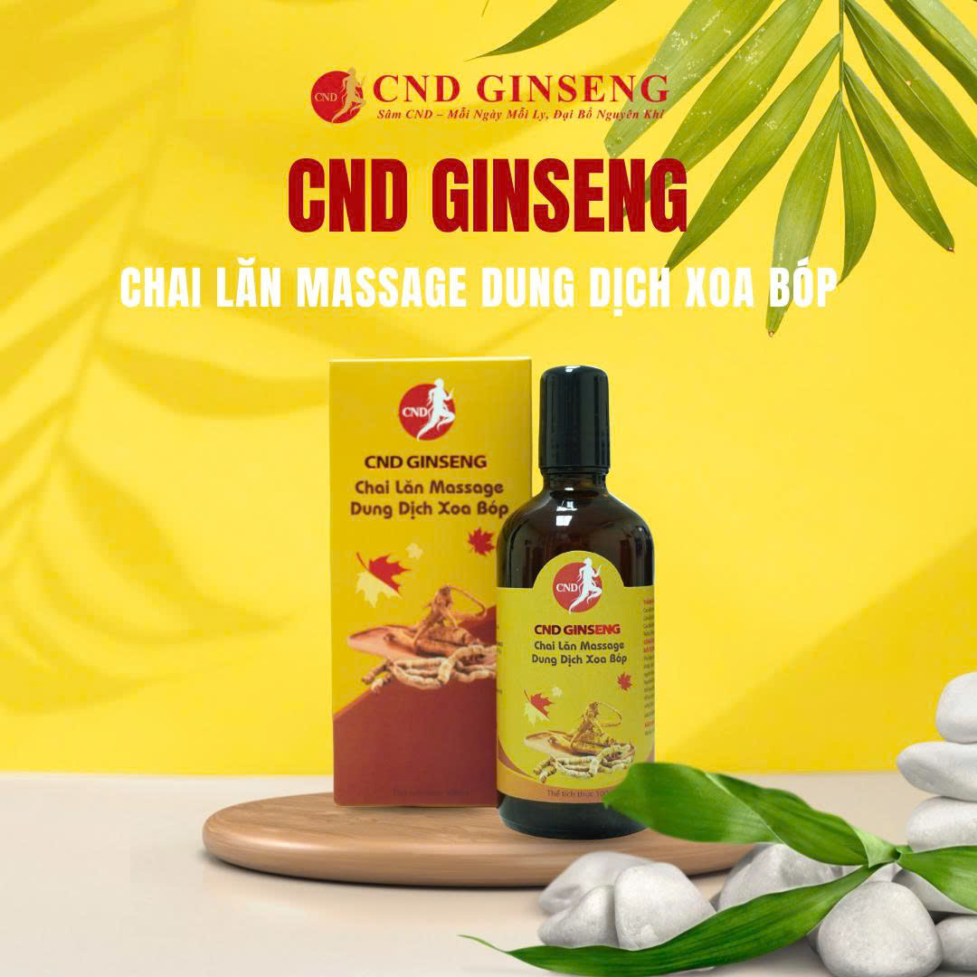 Chai lăn Massage Dung Dịch Xoa Bóp