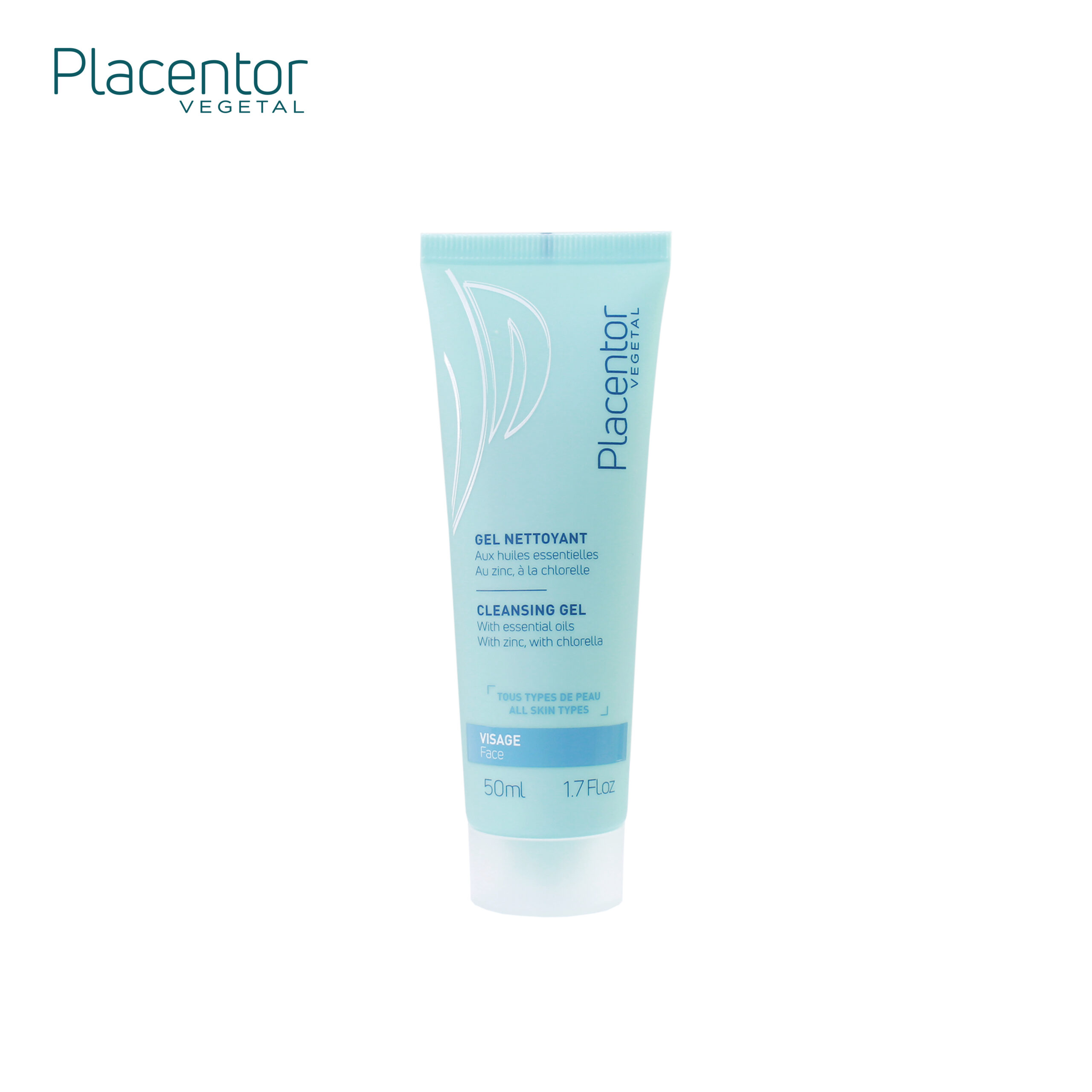 Gel rửa mặt sạch sâu từ thực vật Placentor Cleansing Gel Face (Tuýp 50ml)