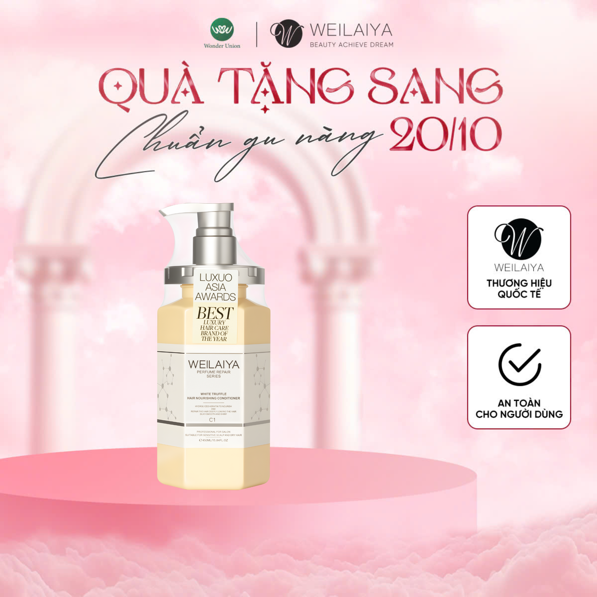 Dầu xả phục hồi đa tầng Nấm Truffle 450ml
