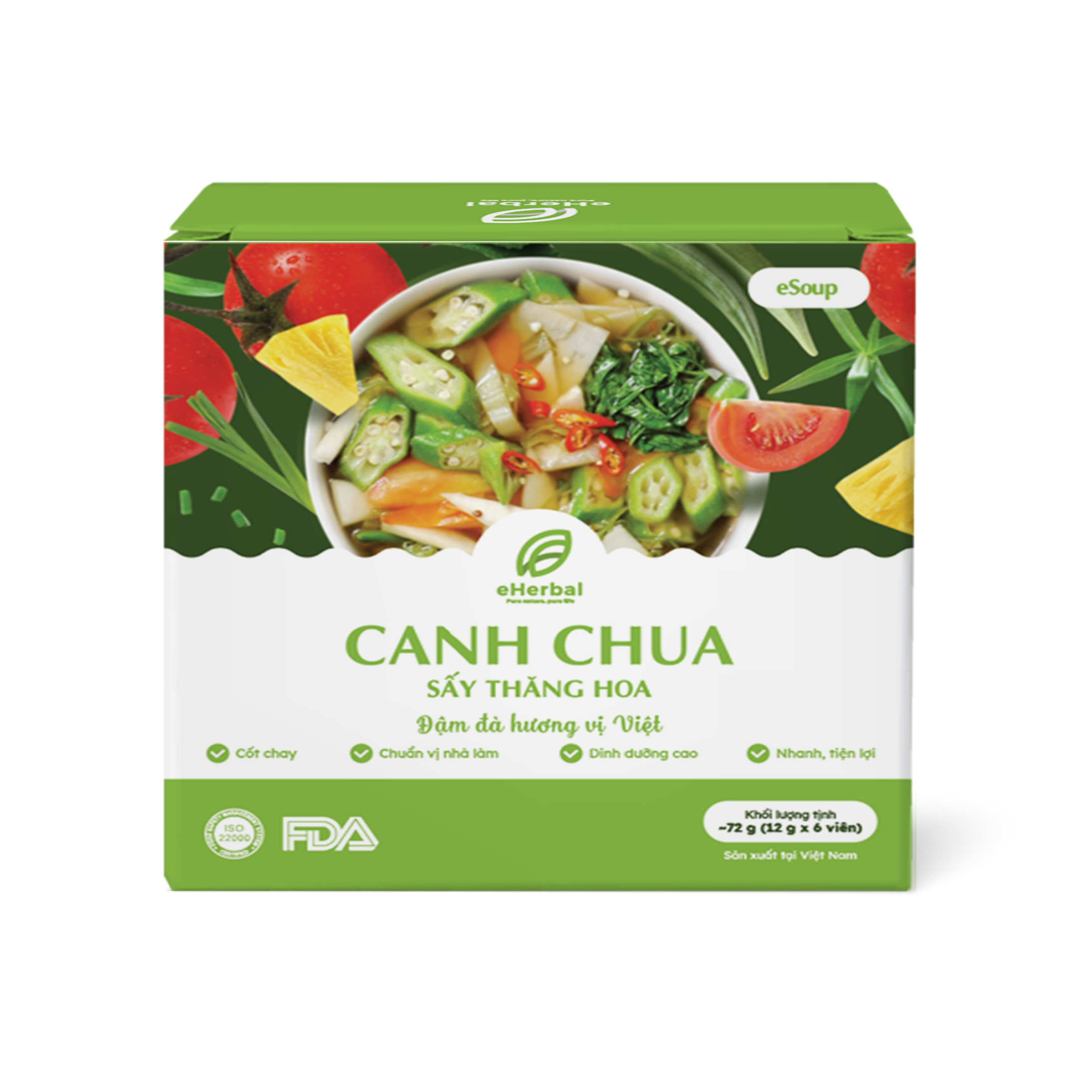 Canh chua sấy thăng hoa eSoup