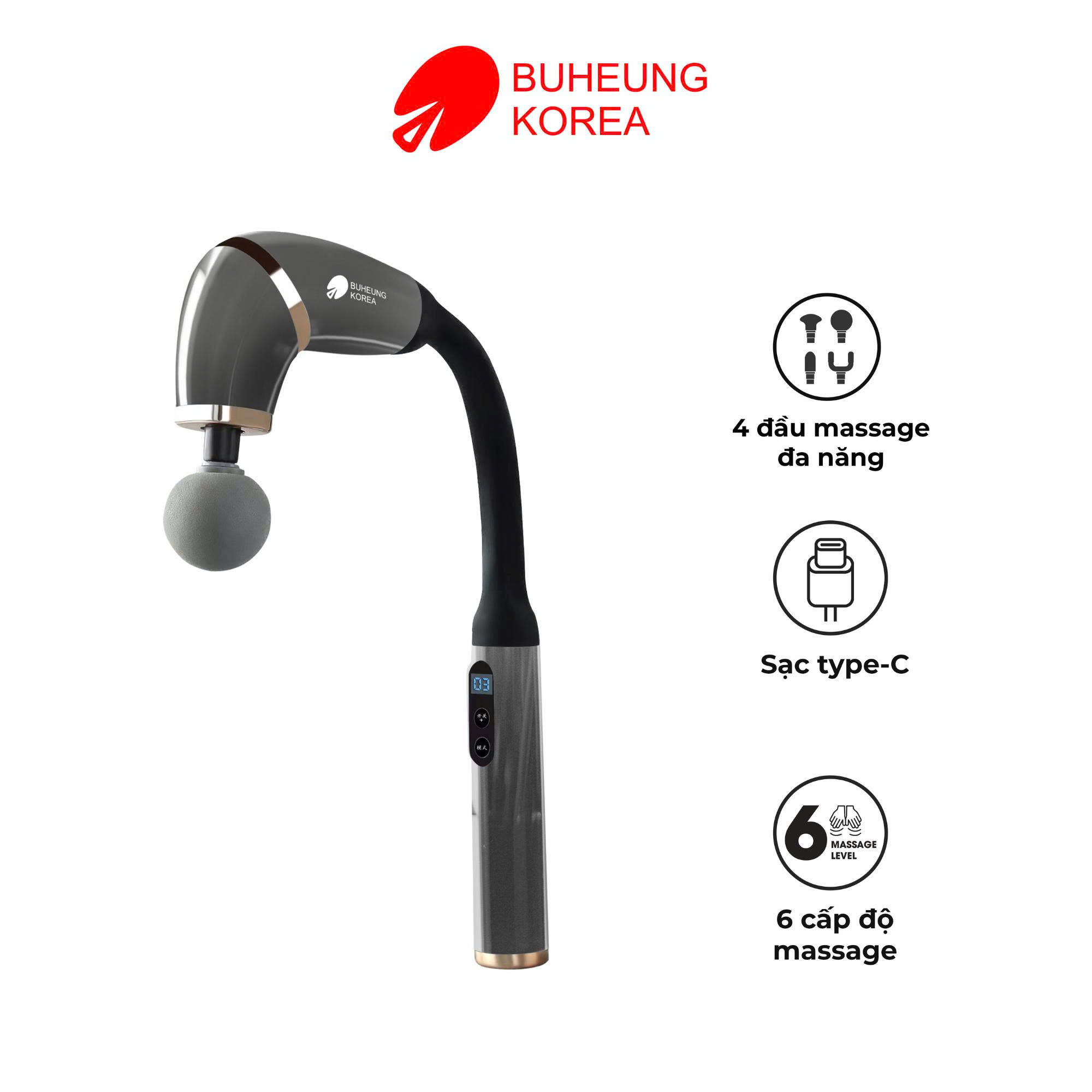 Máy massage cầm tay MK-229, hiệu Buheung