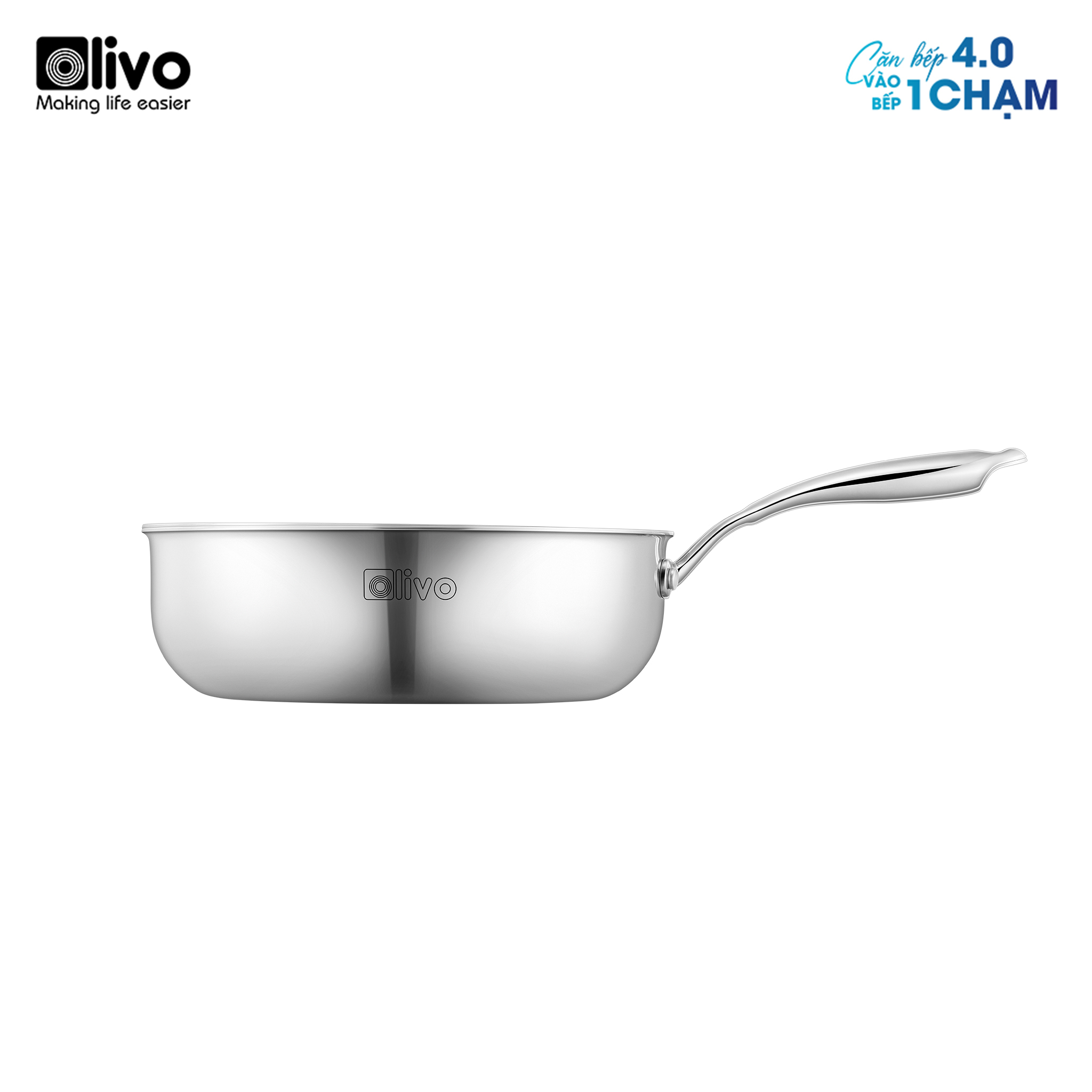 Chảo inox OLIVO 2685