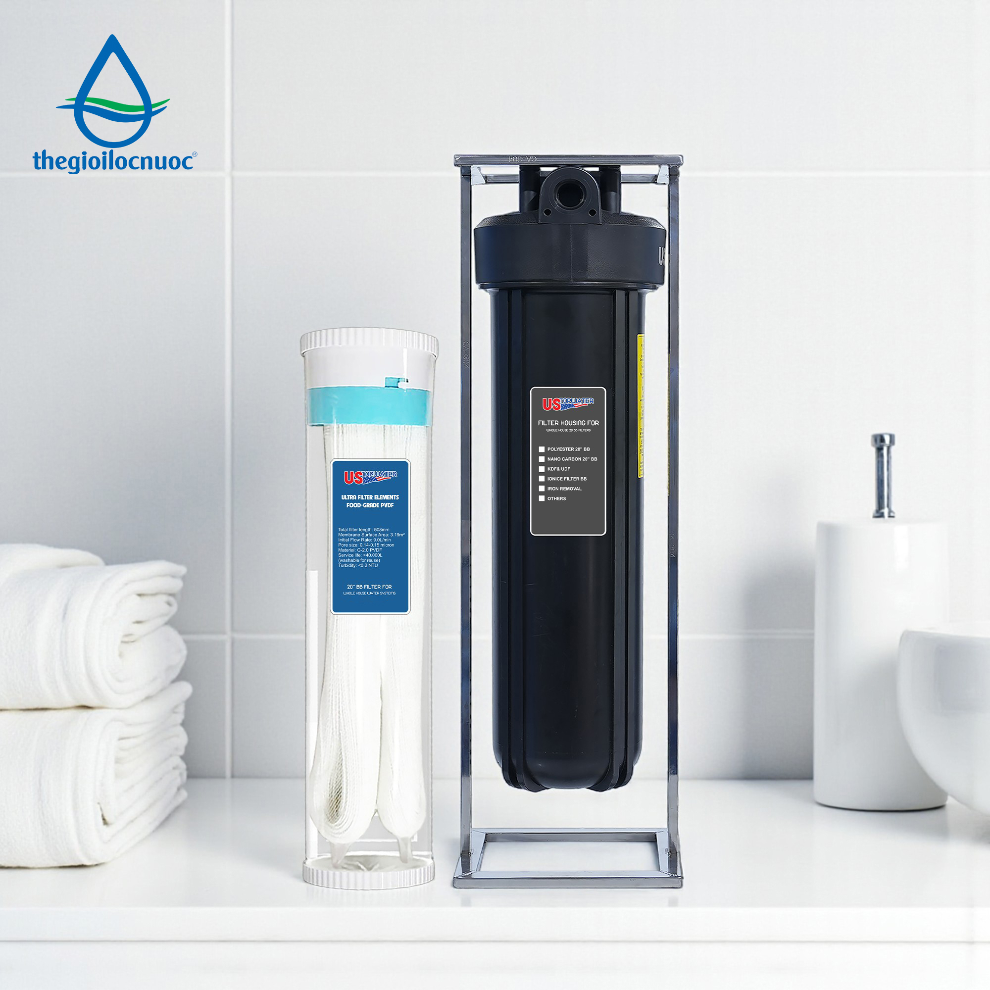 Bộ lọc tổng UStopwater, model: SENDI-UF