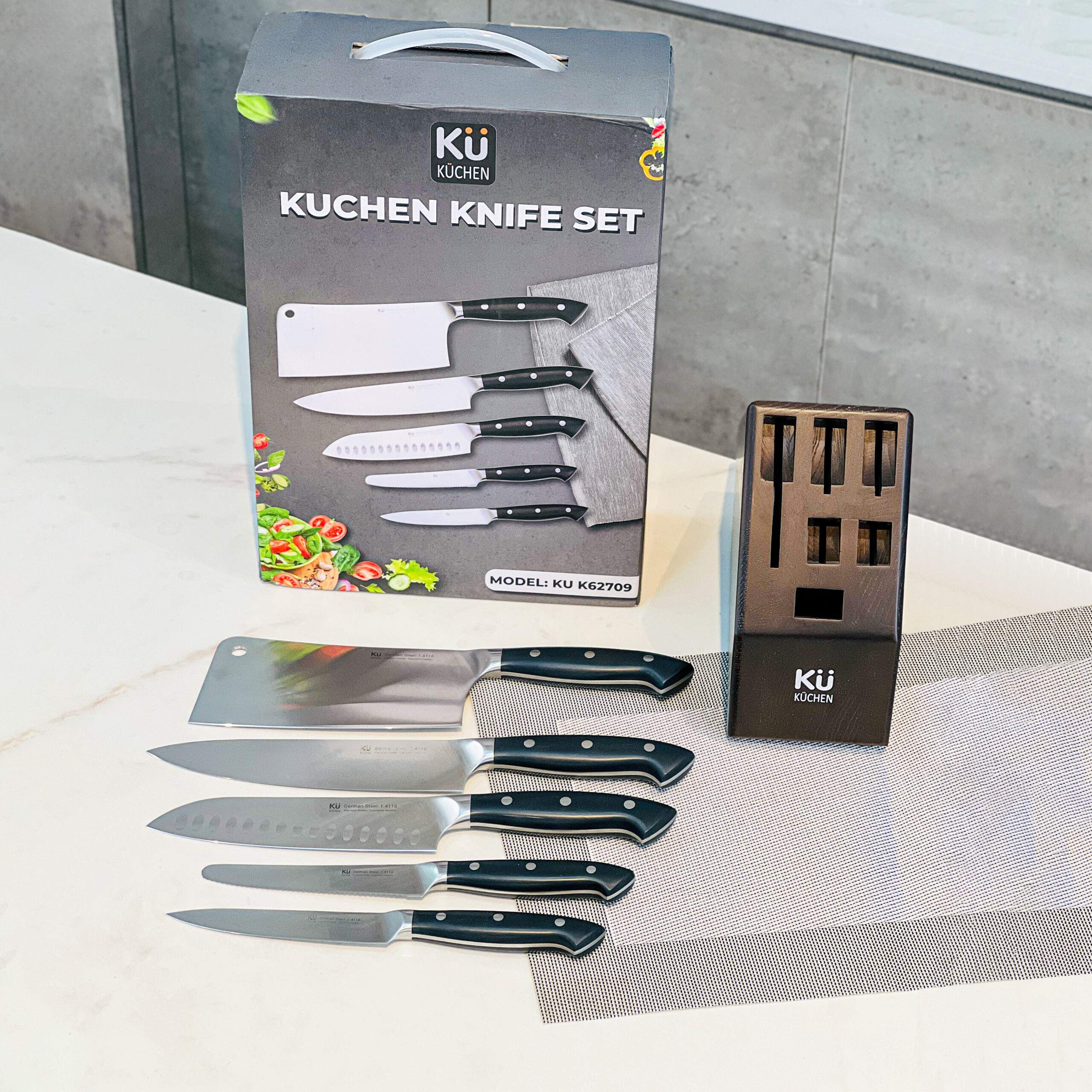 Bộ dao Kuchen KU K62709