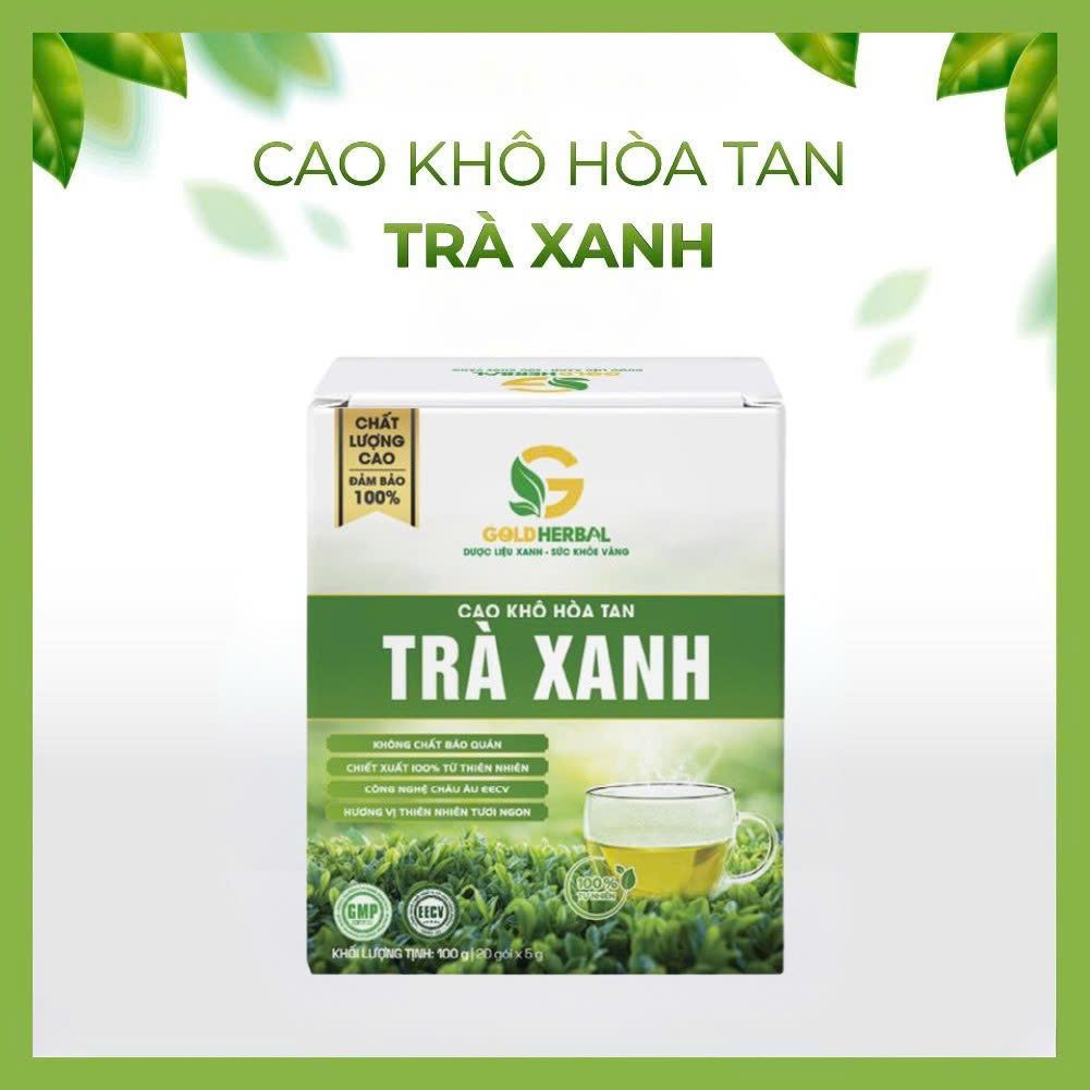 Cao khô hòa tan Trà Xanh