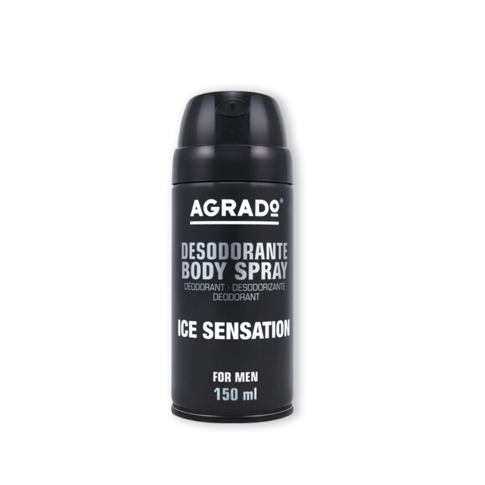 Xịt khử mùi Body Agrado - Hương nước hoa Ice Sensation (150ml)