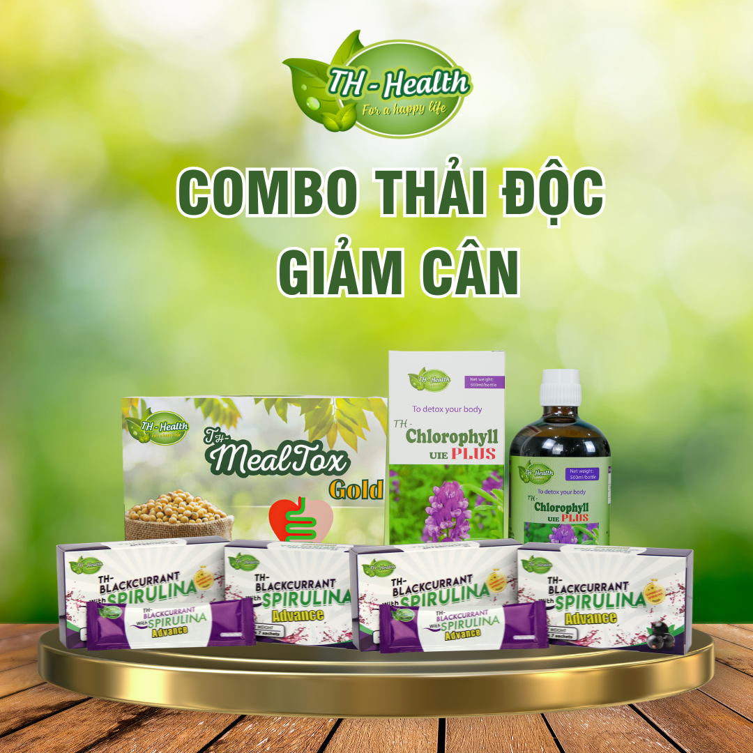 Combo Thải độc Giảm cân TH Health