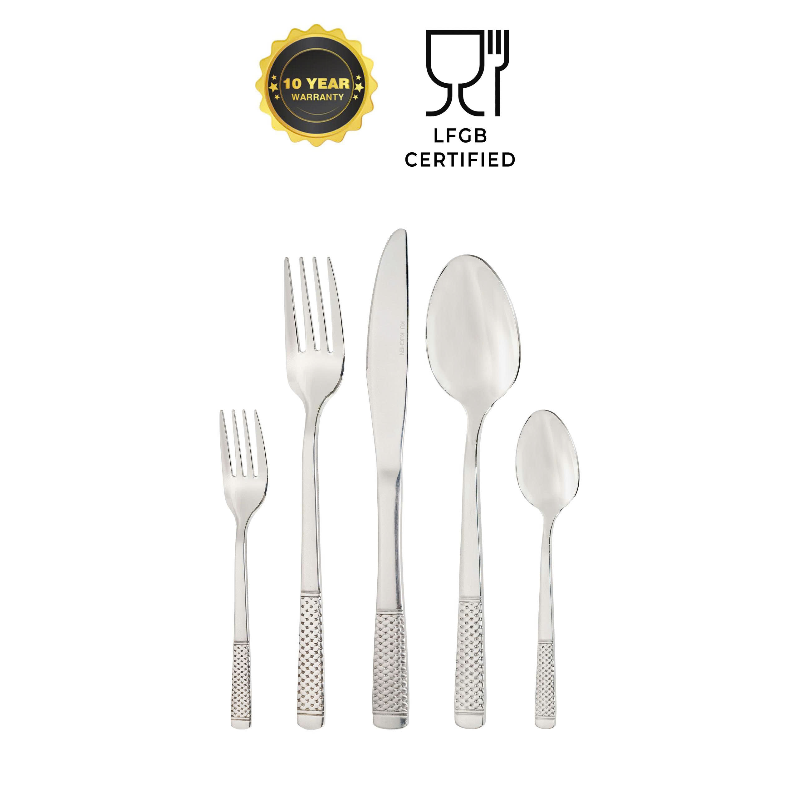 Bộ thìa dĩa bàn ăn Cutlery Set KU PP3065 (25 Món)