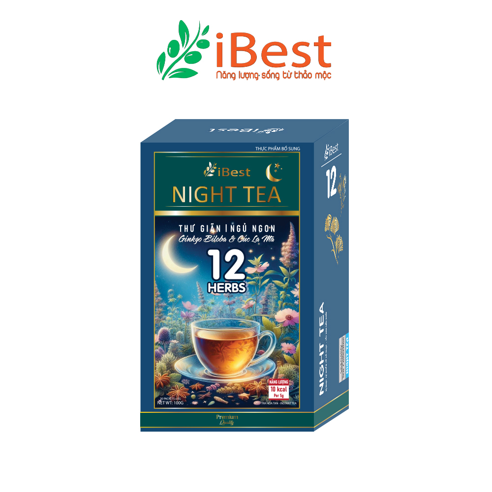 Trà Ngủ Ngon iBest Night Tea hoà tan (20 gói)