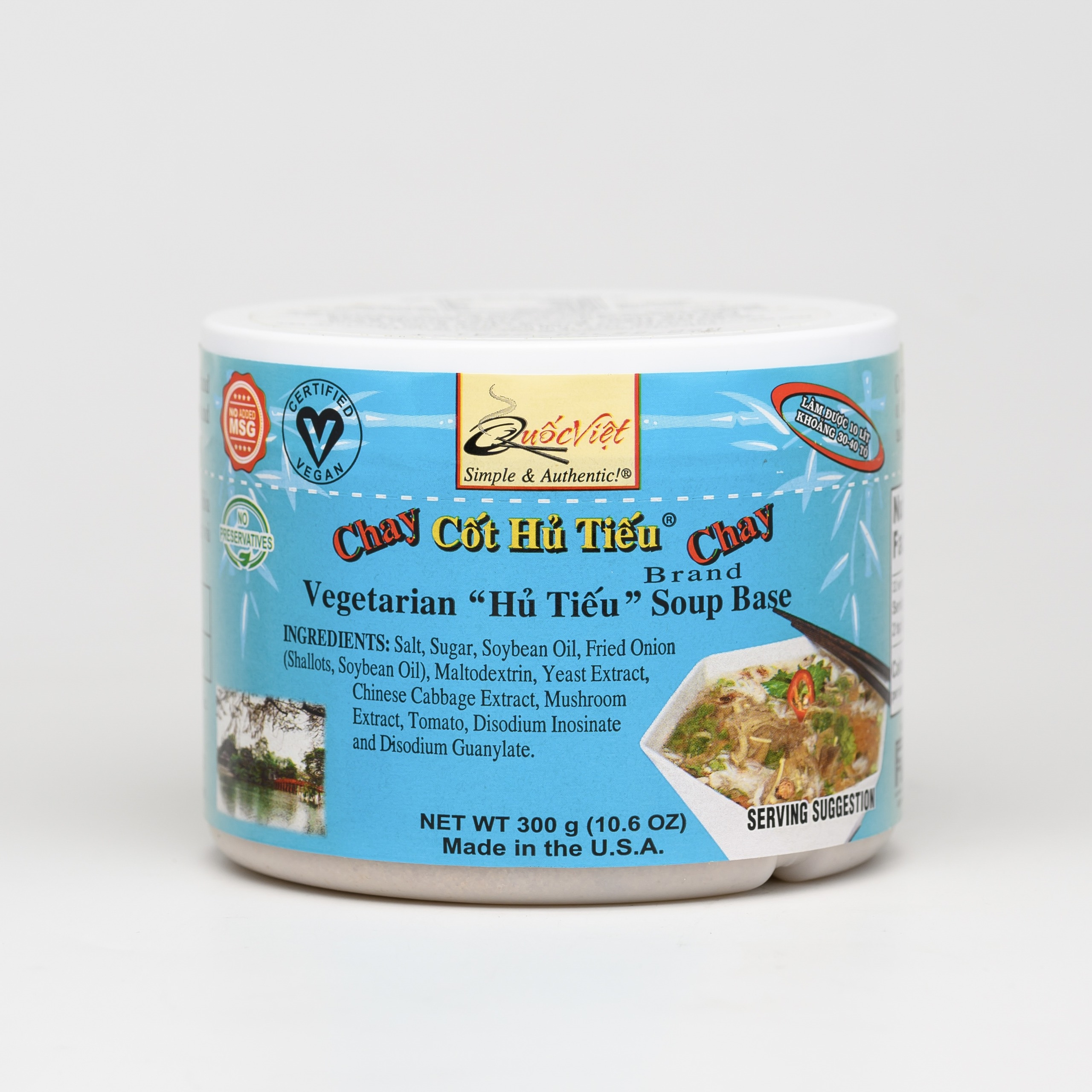 Cốt Hủ Tiếu Chay® Brand – Vegetarian “Hủ Tiếu” Soup Base