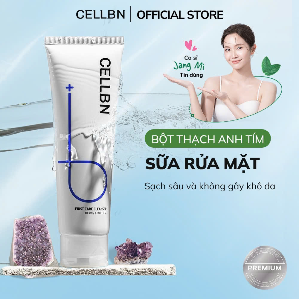 Sữa Rửa Mặt Sạch Sâu Cho Da Dầu Nhạy Cảm CELLBN Ít Bọt và Không Gây Khô Da 130ml