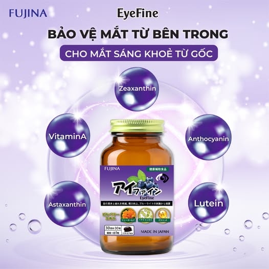 Viên Uống Bổ Mắt EyeFine Nhật Bản ( Hộp 30 viên )