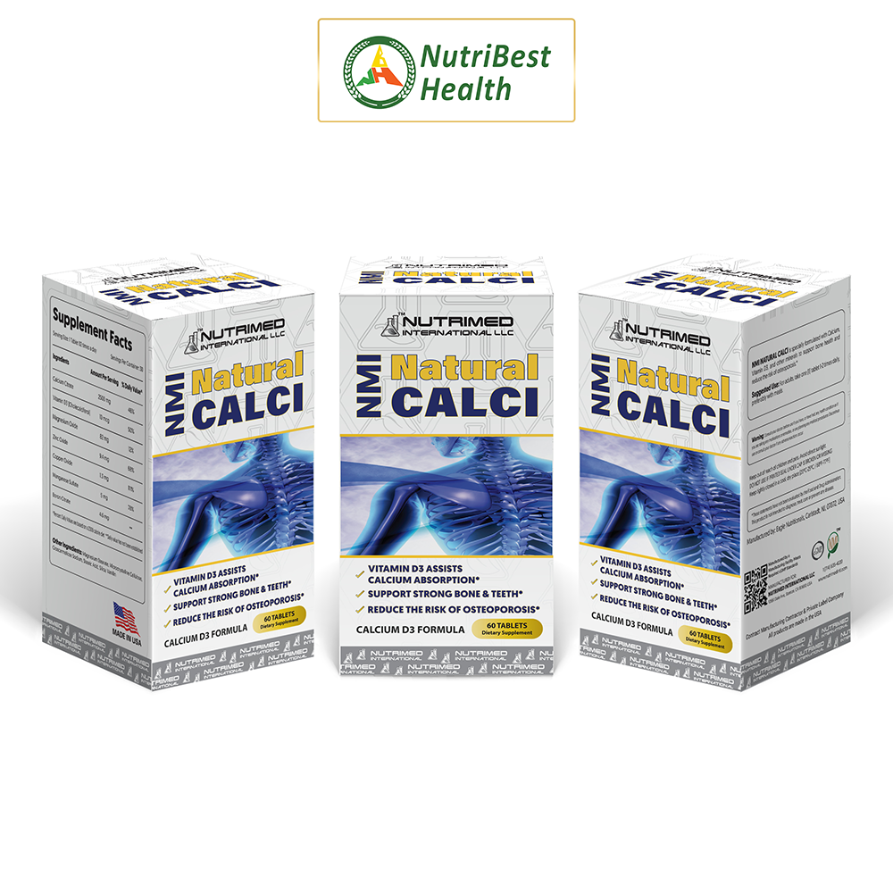 Thực phẩm bảo vệ sức khỏe NMI Natural Calci