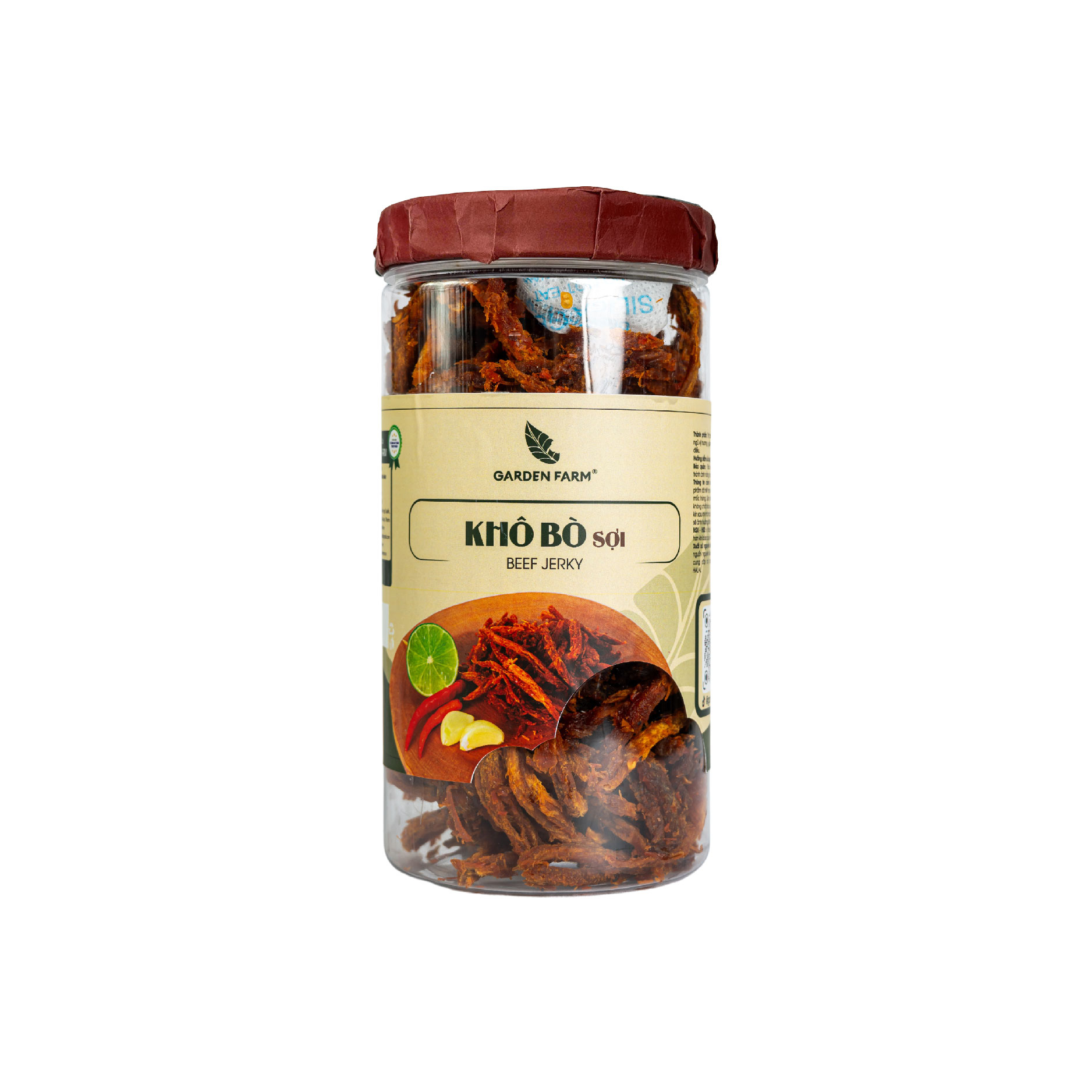 Khô Bò sợi Garden Farm (hũ 300g)