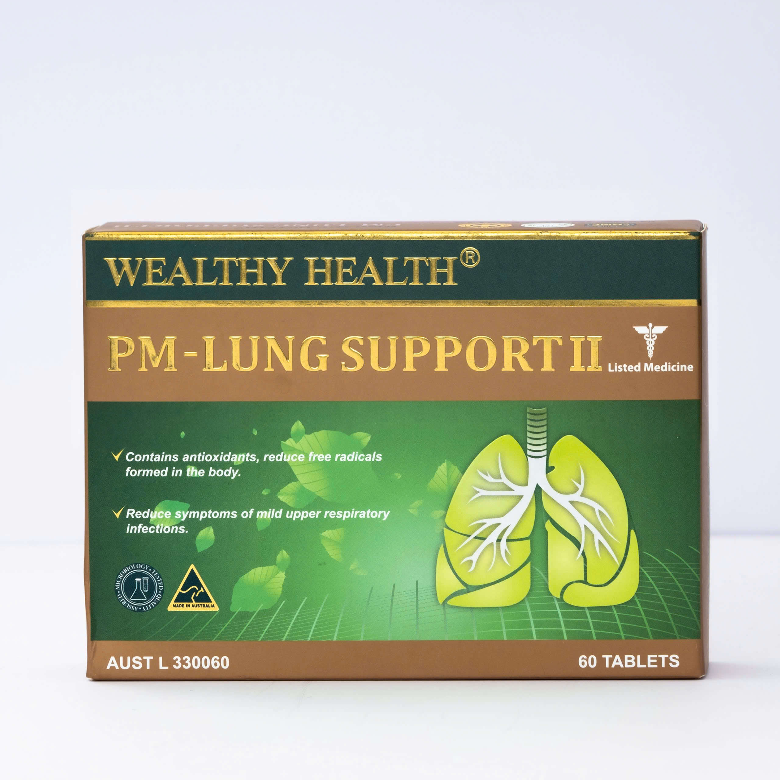 Viên Uống Tăng Cường Chức Năng Phổi PM – LUNG SUPPORT II
